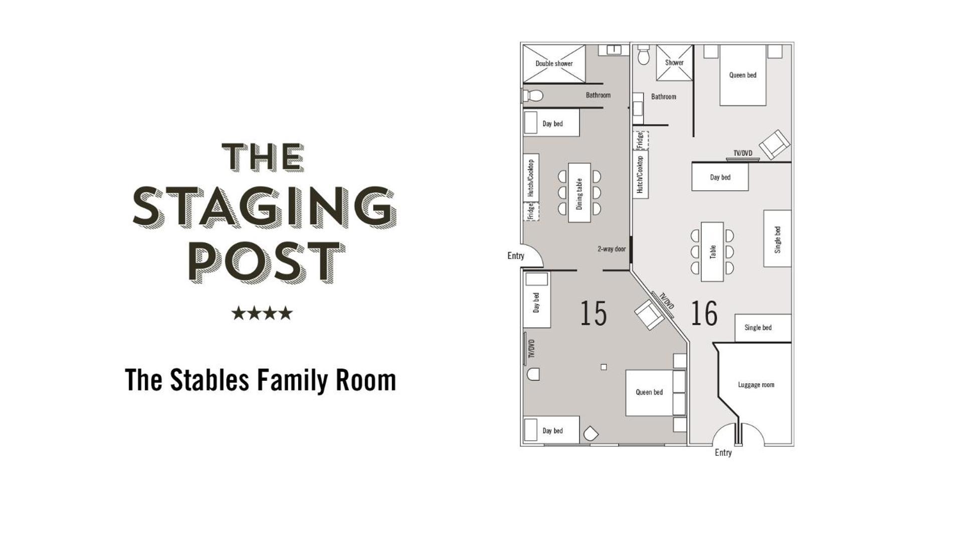 موتيل لونغريتش The Staging Post الغرفة الصورة