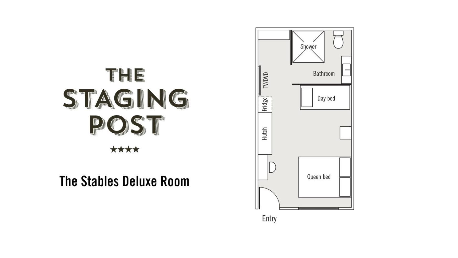 موتيل لونغريتش The Staging Post الغرفة الصورة