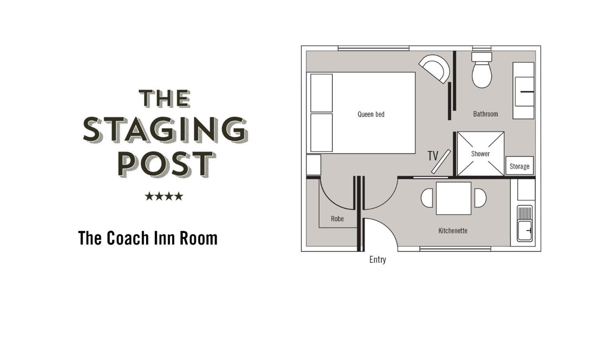 موتيل لونغريتش The Staging Post الغرفة الصورة